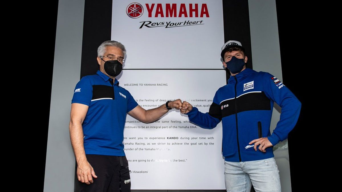 Garrett Gerloff , piloto de Yamaha en Superbikes