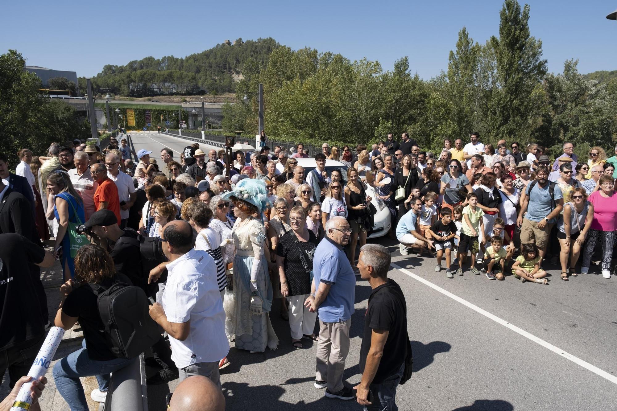 Les millors imatges del centenari del pont de Sant Vicenç de Castellet