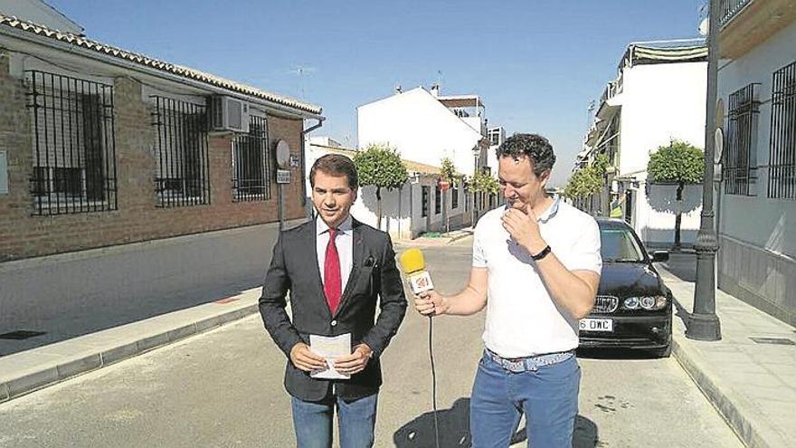 La calle Doña Luz es objeto de mejoras