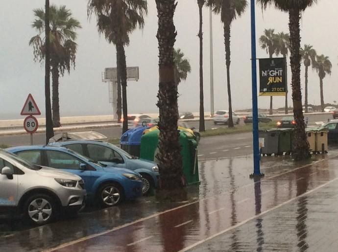 Lluvia en Gran Canaria (19/10/18)