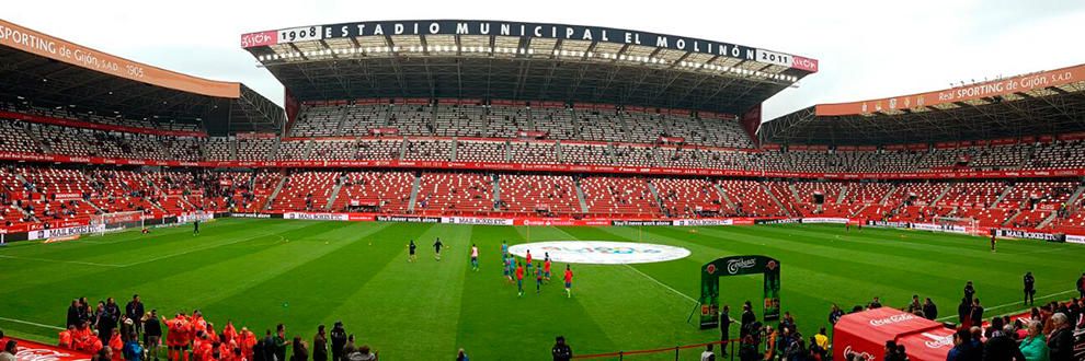 El partido entre el Sporting y el Atlético de Madrid, en imágenes