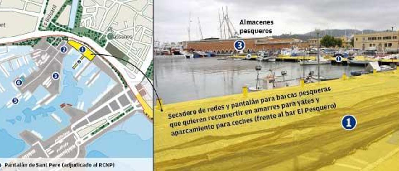 El plan de la Autoritat Portuària: quitar las barcas de pesca y cambiarlas por embarcaciones de recreo.