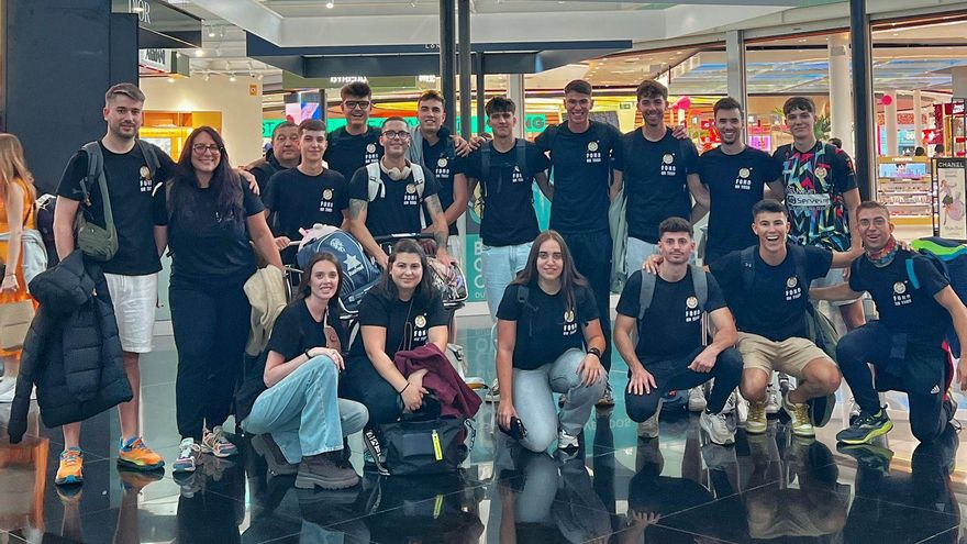 L'expedició del CEFS Fonollosa a l'aeroport de Barcelona-El Prat