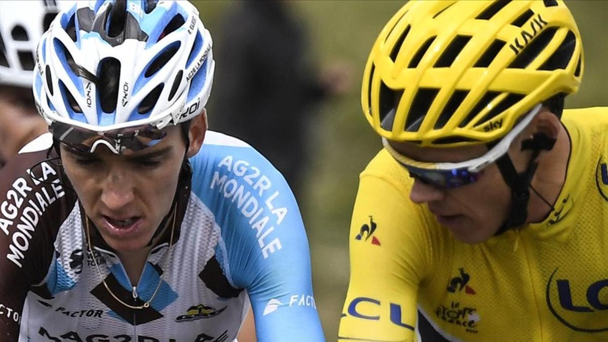 Froome y Bardet siguen siendo protagonistas, ahora en la Vuelta