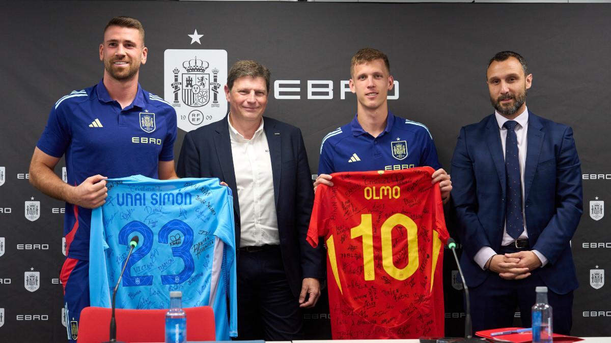 EBRO formaliza su alianza con las Selecciones Españolas de fútbol