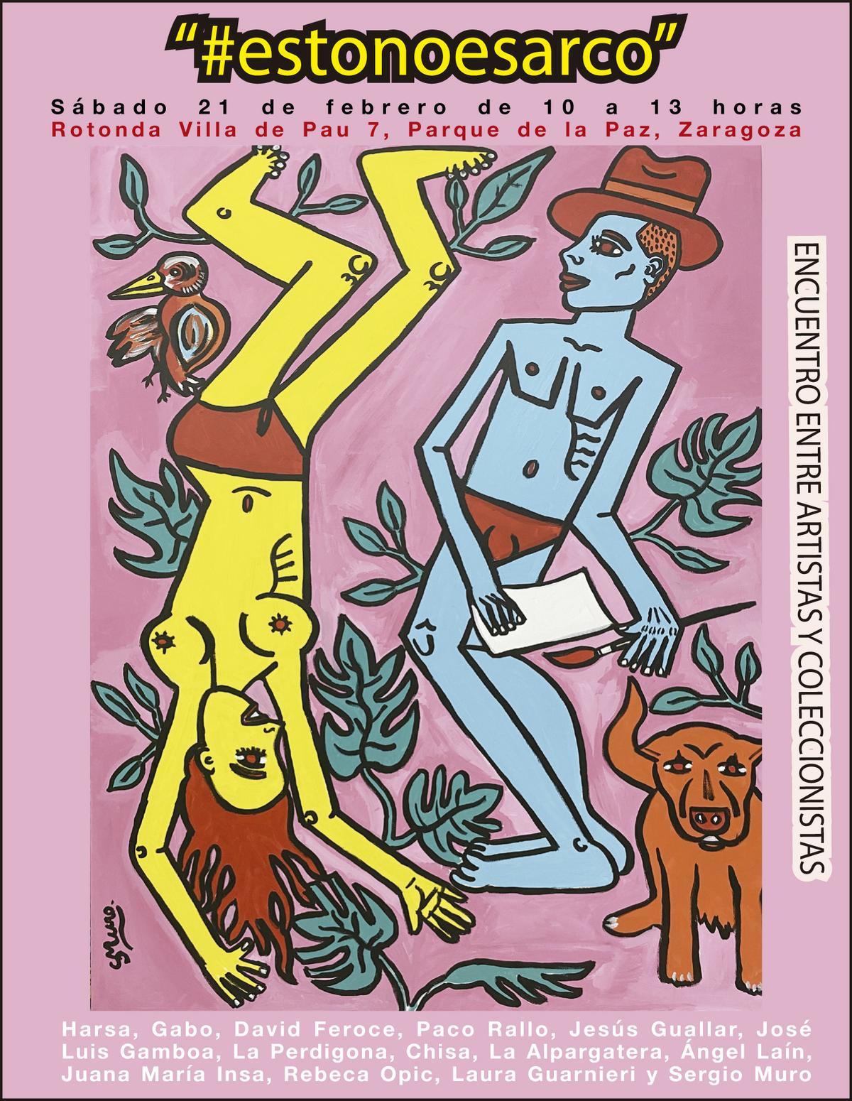 El cartel de #estonoesarco.