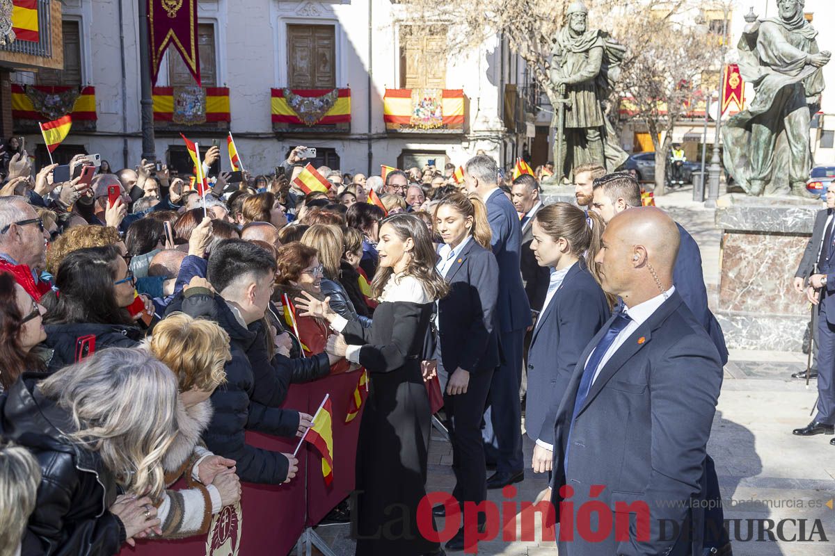 Visita de los reyes de España a Caravaca (Ayuntamiento)