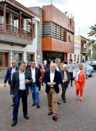 24/05/2018 INGENIO. Visita institucional del presidente del Cabildo de Gran Canaria, Antonio Morales, al municipio de Ingenio. SANTI BLANCO  | 24/05/2018 | Fotógrafo: Santi Blanco