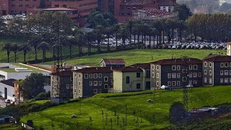 Vista del barrio de Portuarios.