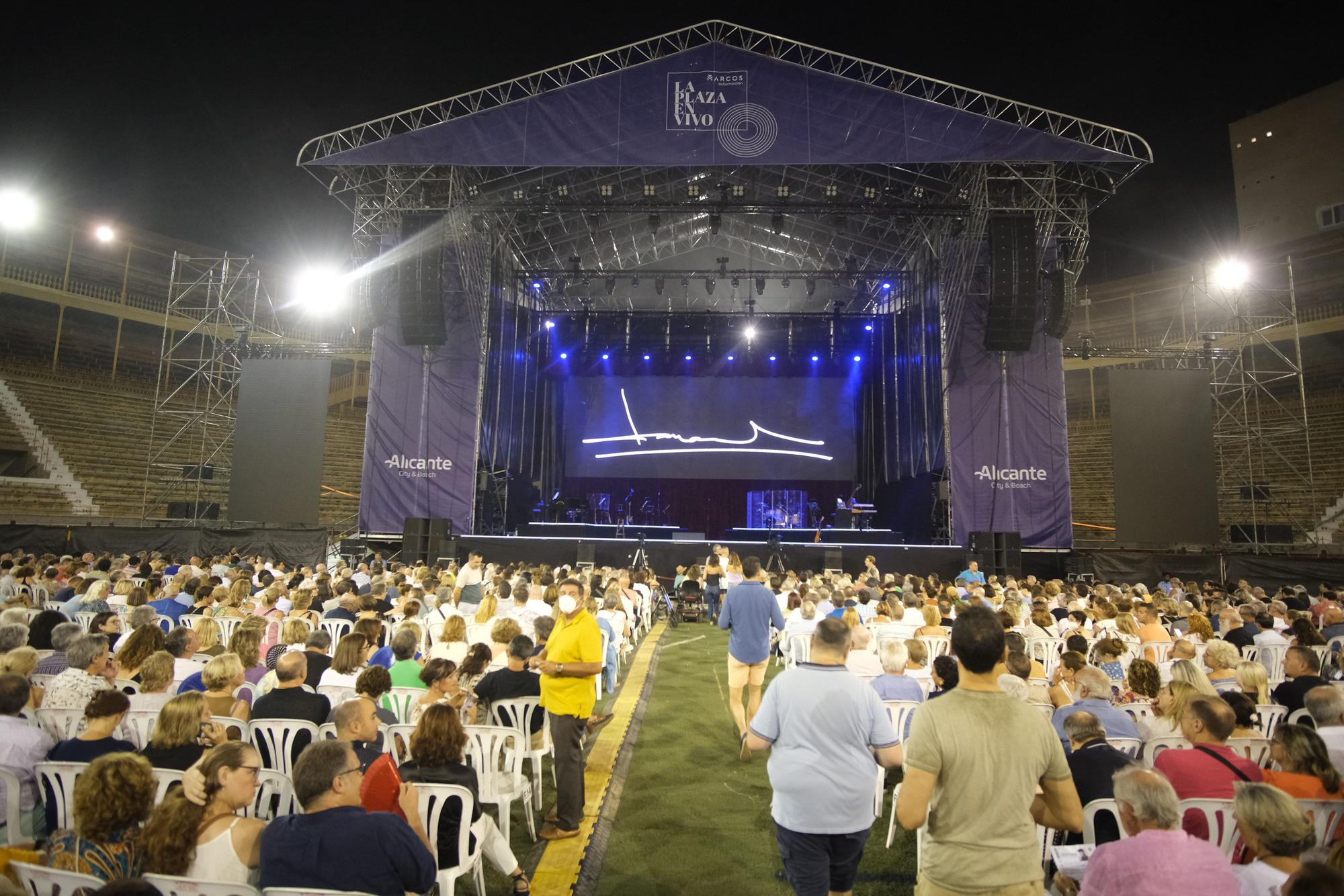 Así ha sido el concierto de Serrat en Alicante