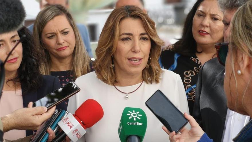 Susana Díaz dice que Sánchez quiere &quot;sacar cuanto antes a España del Bloqueo&quot;