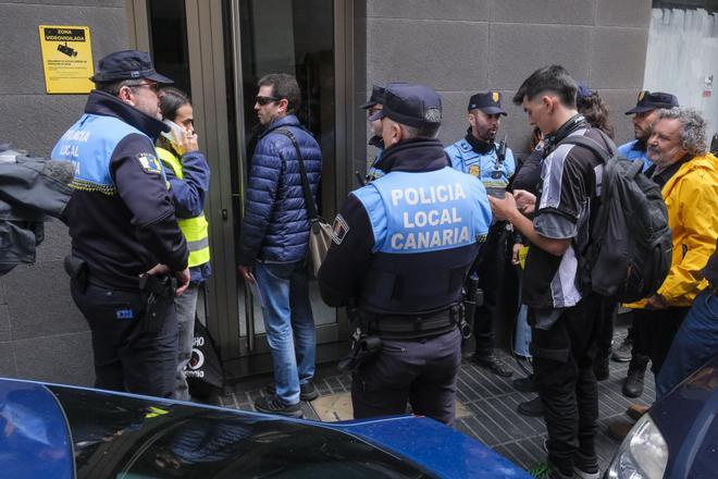 Desahucio en la calle Montevideo
