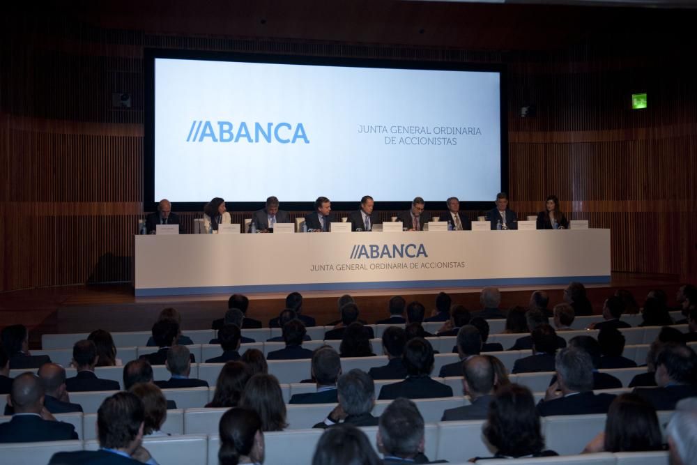 Junta General de Accionistas de Abanca en A Coruña