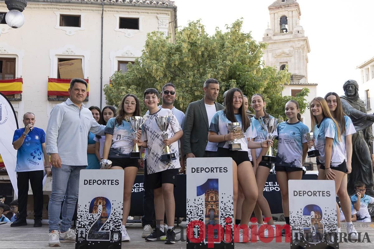 Clausura de las Escuelas Municipales Deportivas de Caravaca