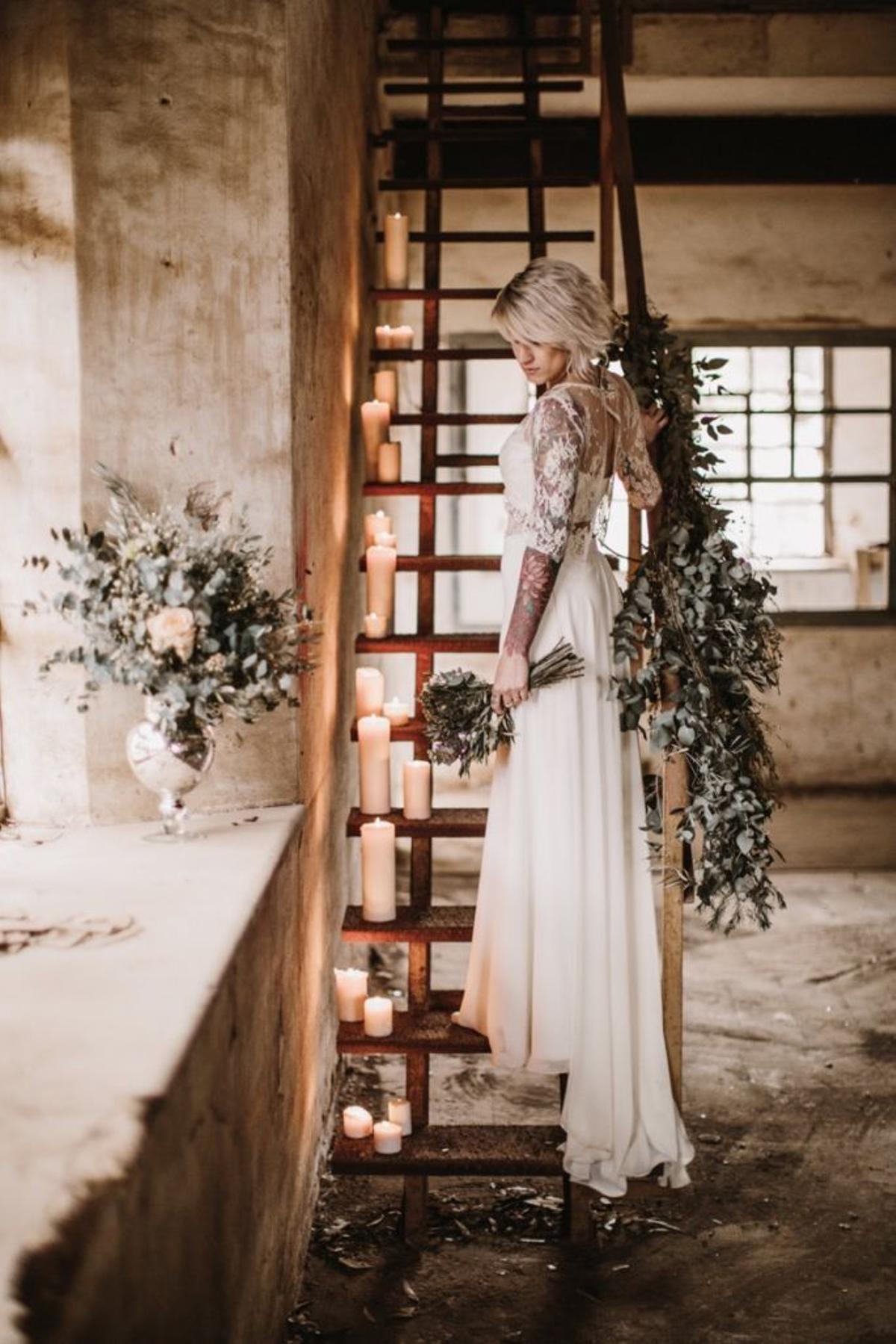 Ilumina tu boda: Las velas pueden iluminar cualquier rincón