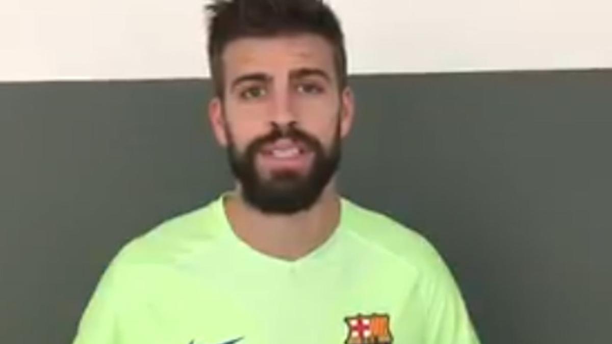 Piqué, orgulloso de Pau Gasol