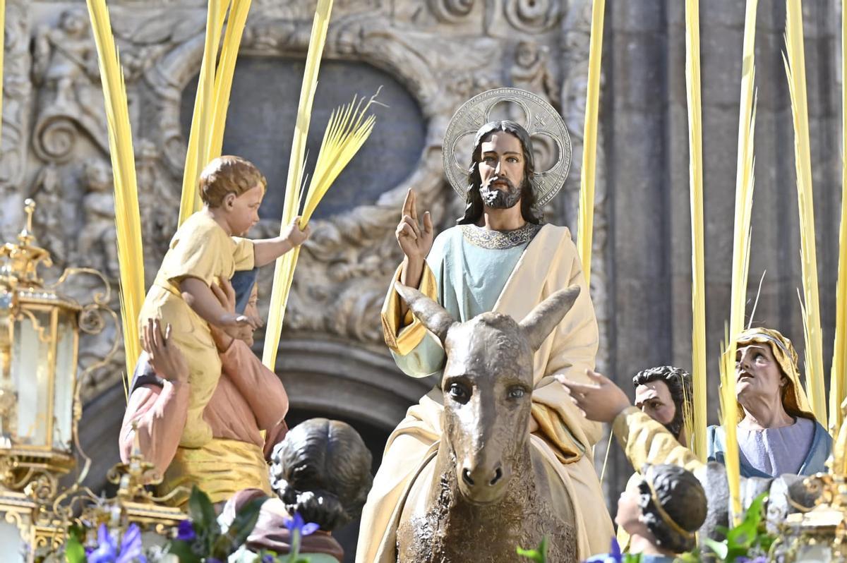 En imágenes I Procesión de Domingo de Ramos en Zaragoza En imágenes I Procesión de Domingo de Ramos en Zaragoza
