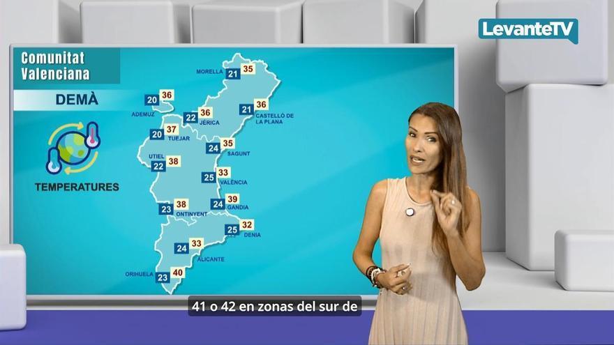 València seguirá bajo el intenso calor este jueves con máximas de hasta 37 grados