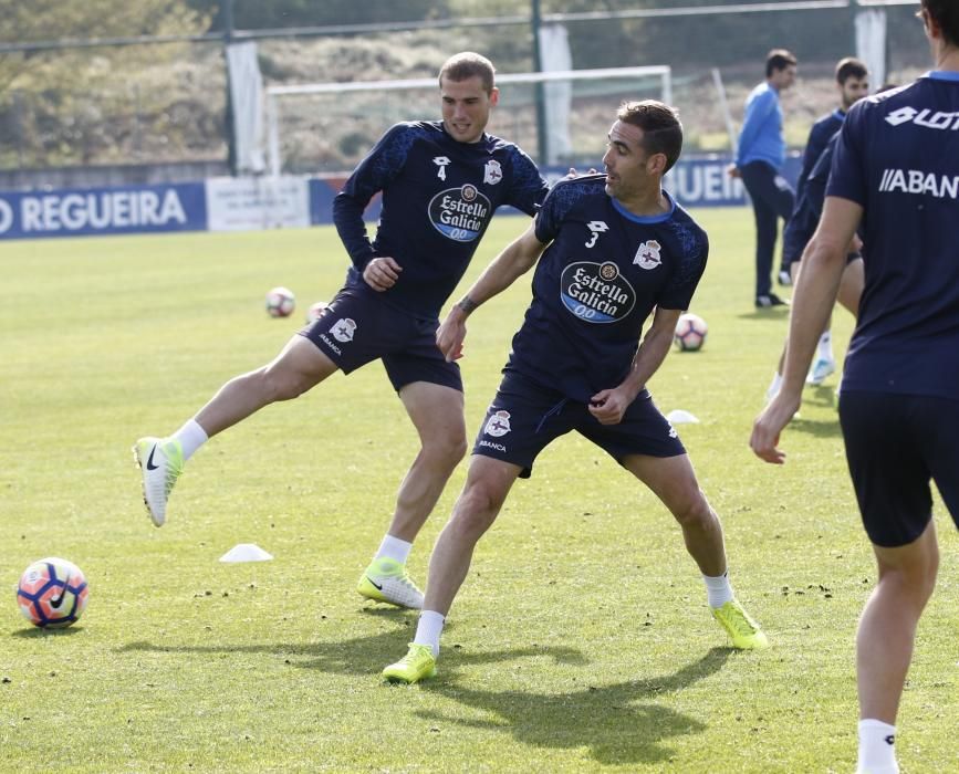 El Dépor prepara el duelo ante el Málaga