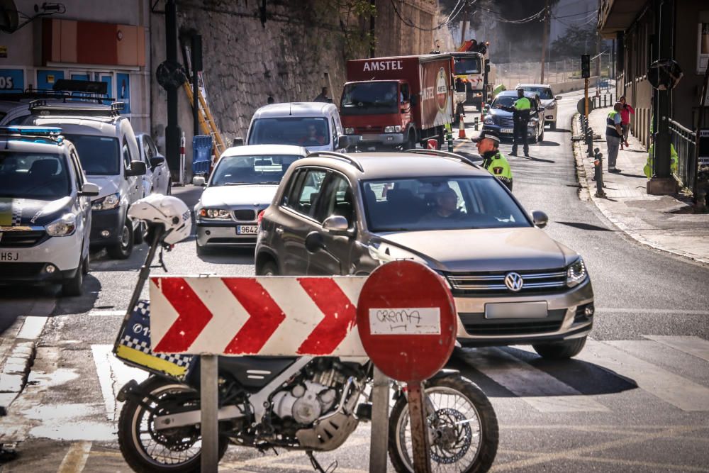 Reapertura del carril de la Beniata en Alcoy