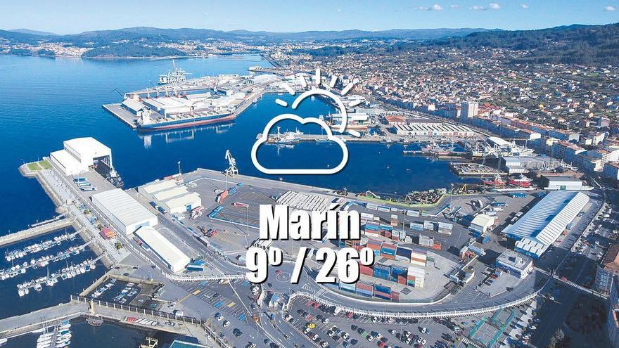 El tiempo en Marín: previsión meteorológica para hoy, jueves 18 de abril