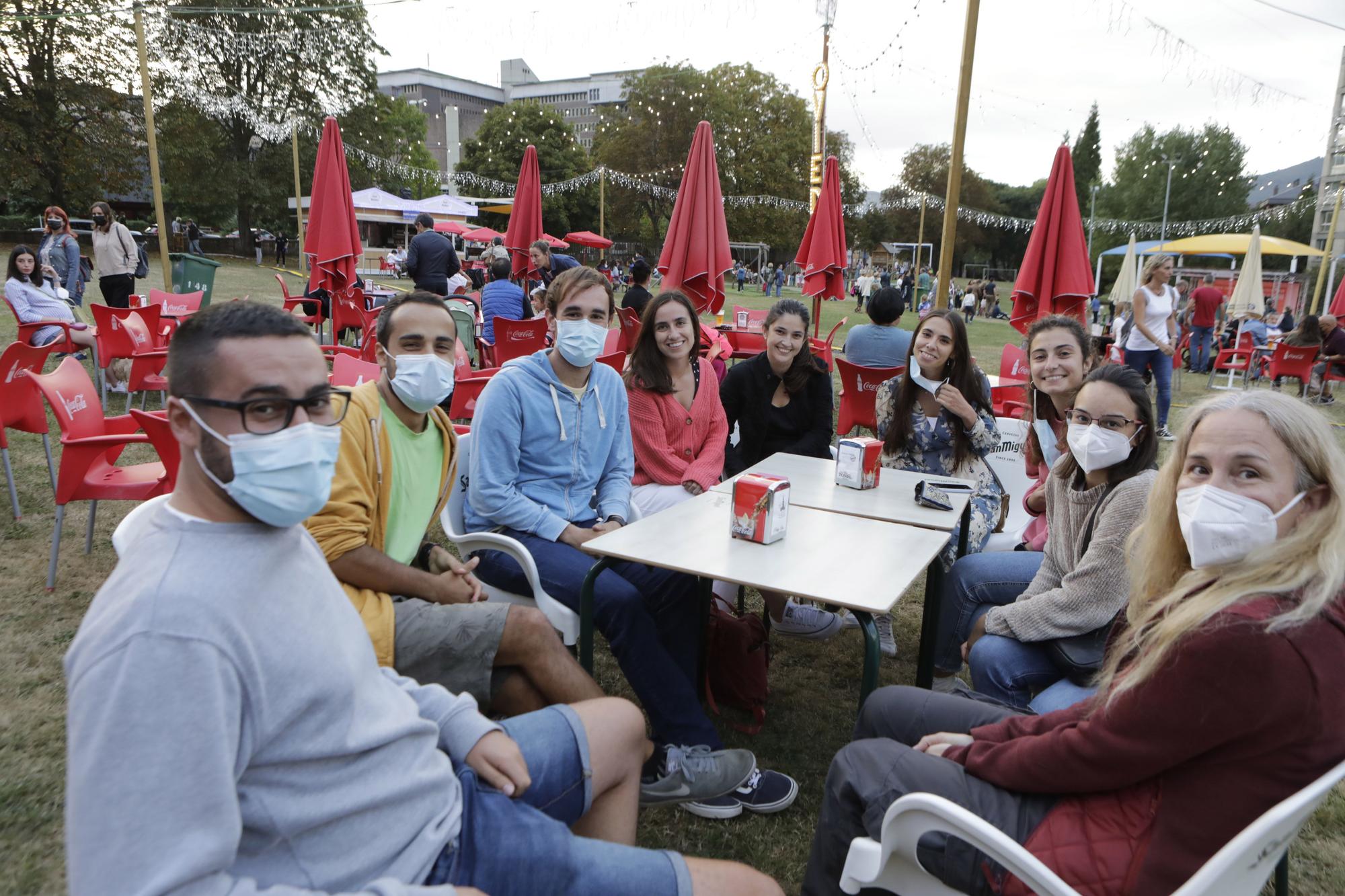 Ambiente en el primer día de San Mateo 2021