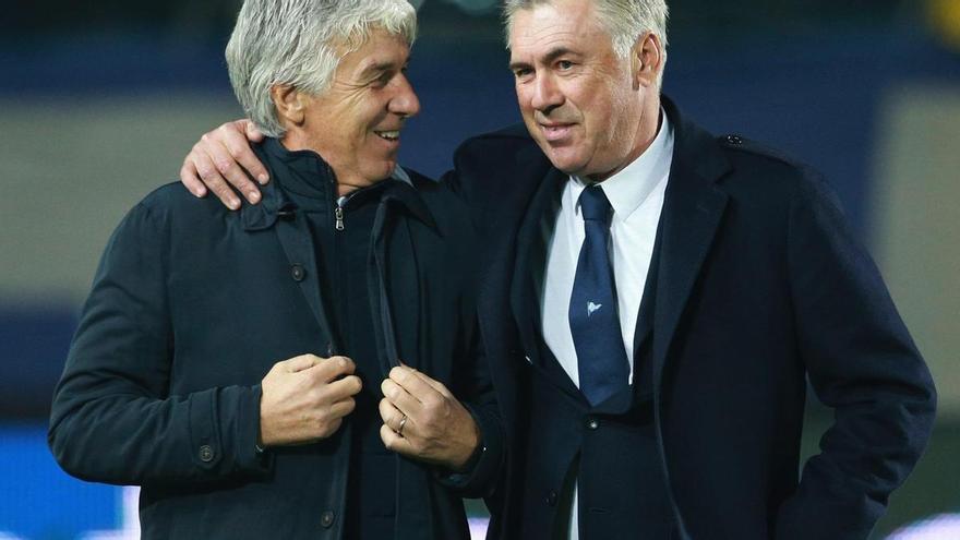 Ancelotti contra Gasperini: la vieja guardia italiana que domina Europa se reencuentra en la Supercopa