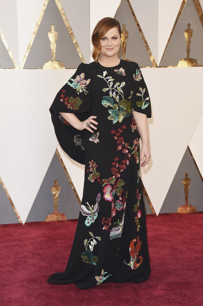 Premios Oscar 2016: Amy Poehler con vestido de AndrewGn