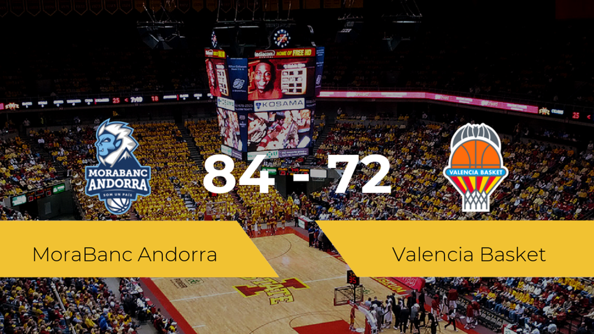 El MoraBanc Andorra se queda con la victoria frente al Valencia Basket por 84-72