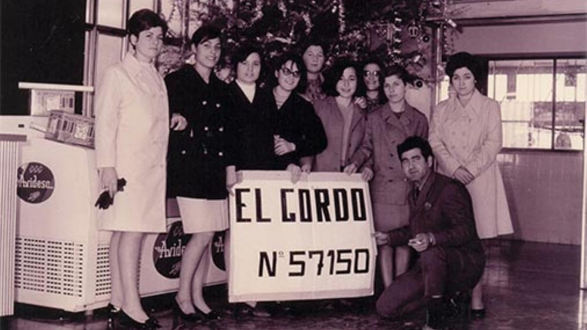 El Gordo de 1968 se repartió entre los trabajadores de Avidesa.