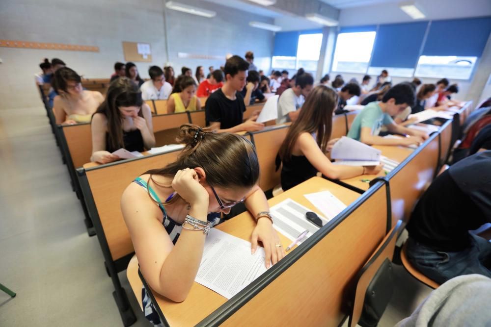 3.993 estudiantes empiezan la Selectividad en Mallorca