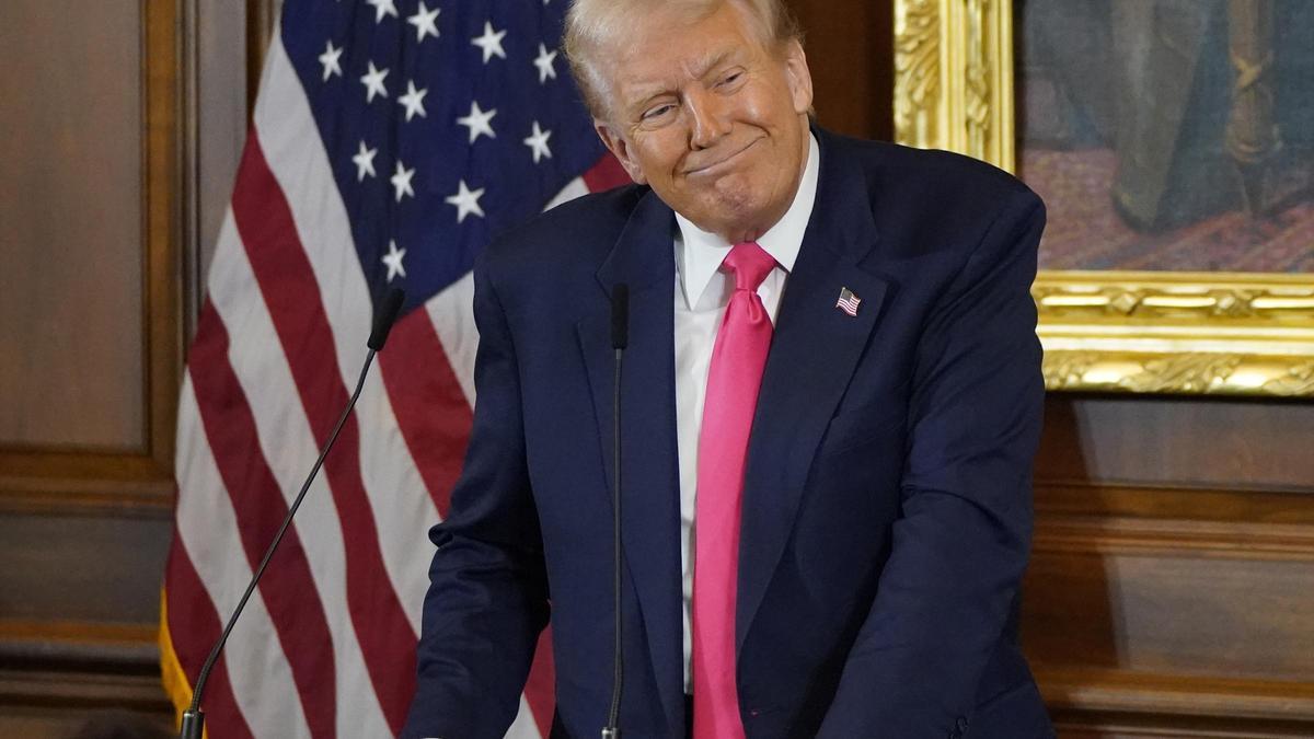 Donald Trump, presidente de Estados Unidos.