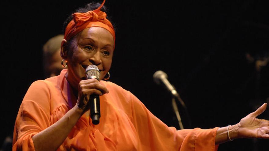 Omara Portuondo en su concierto del Cicca en 2008.