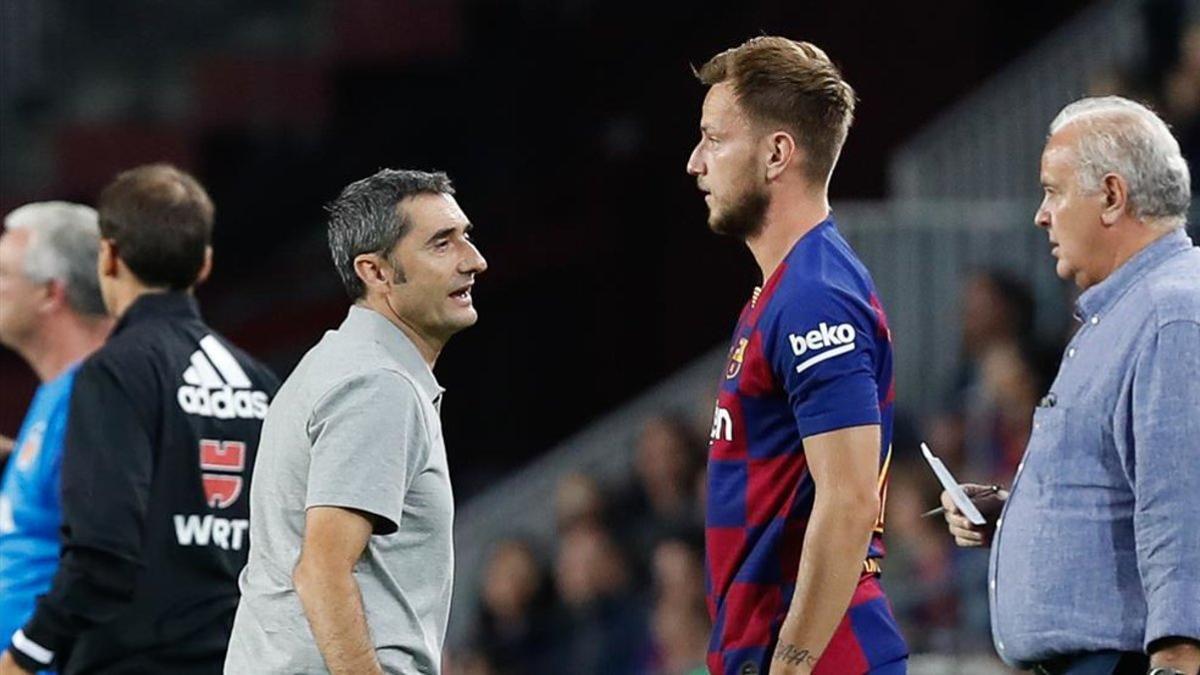 Valverde y Rakitic