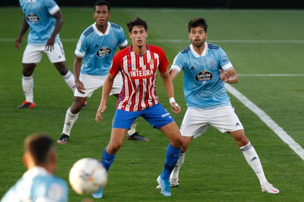 El Celta empata en el último test antes de LaLiga. // Ricardo Grobas