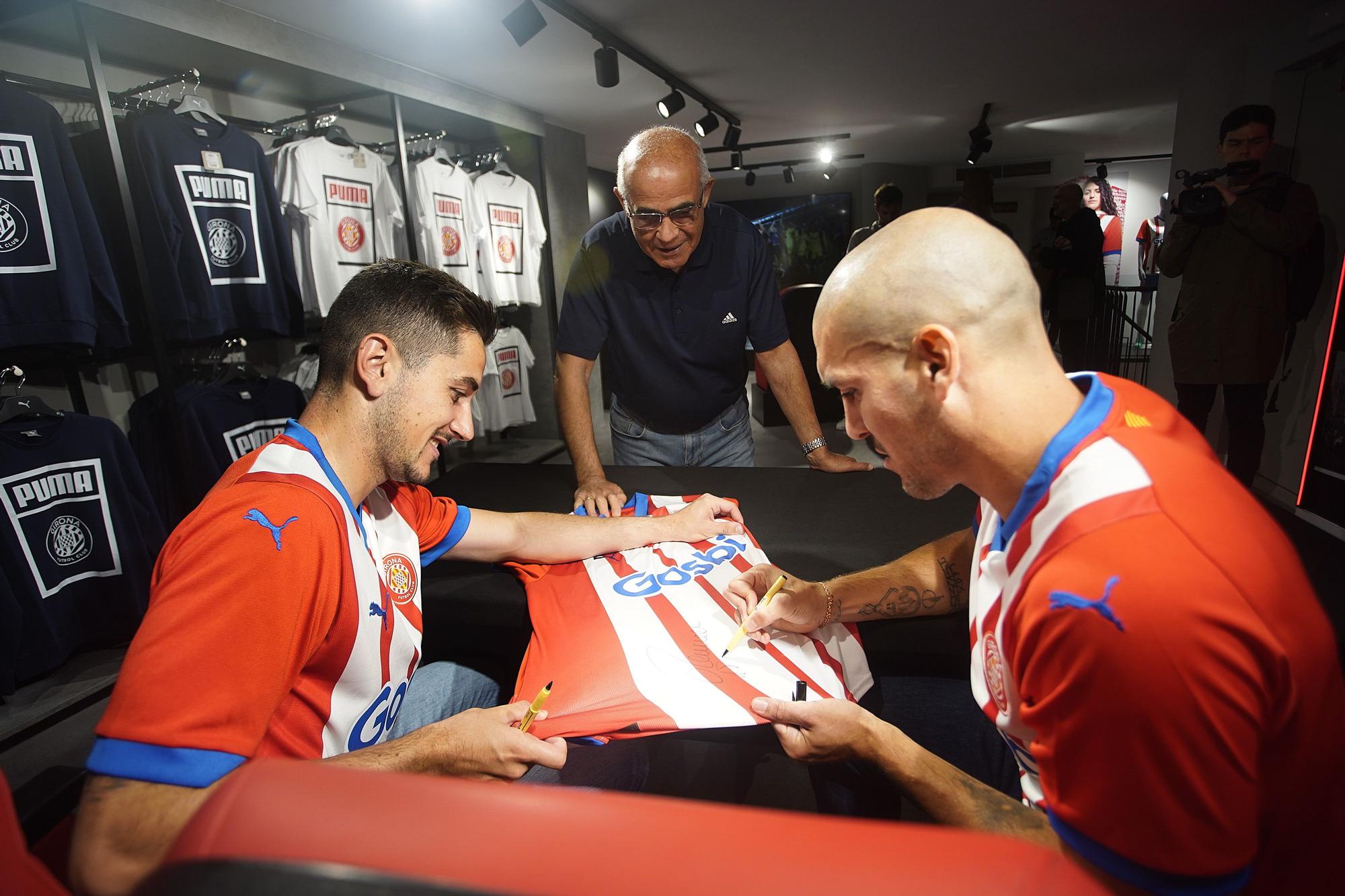 Presentació de la nova samarreta del Girona FC