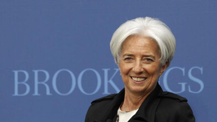 Christine Lagarde, presidenta del FMI.