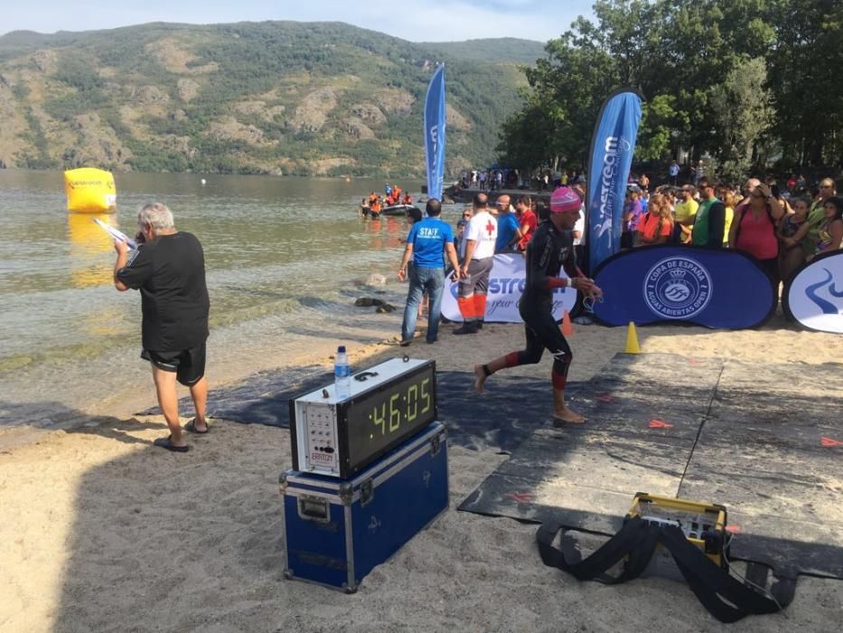 Aguas abiertas en el Lago de Sanabria