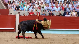 Morante de la Puebla, dado de alta hospitalaria tras unas horas de observación después de su cornada en Pontevedra