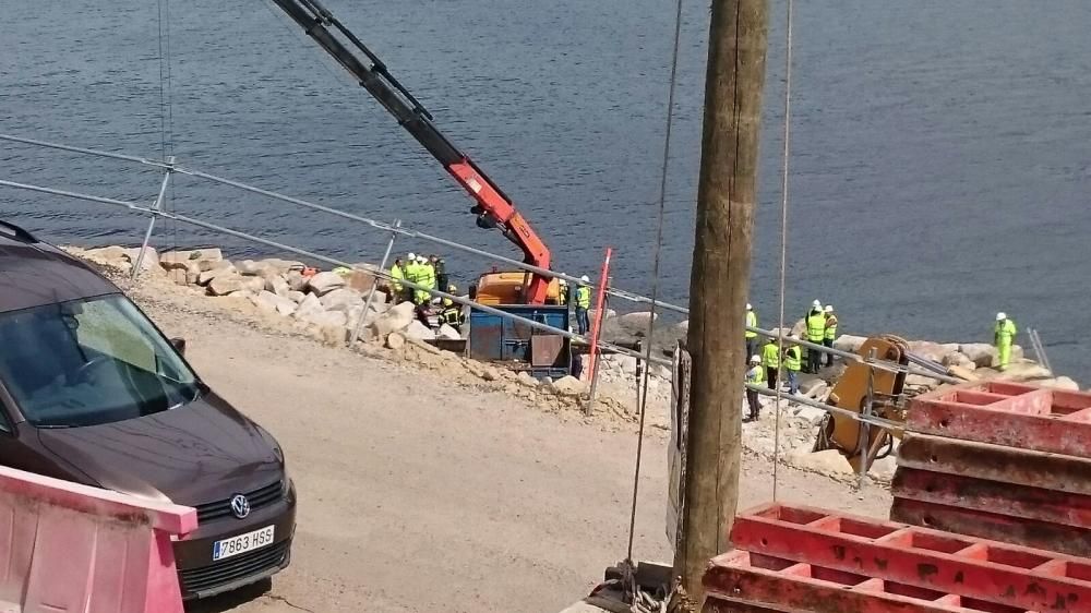 Accidente mortal en las obras de Rande