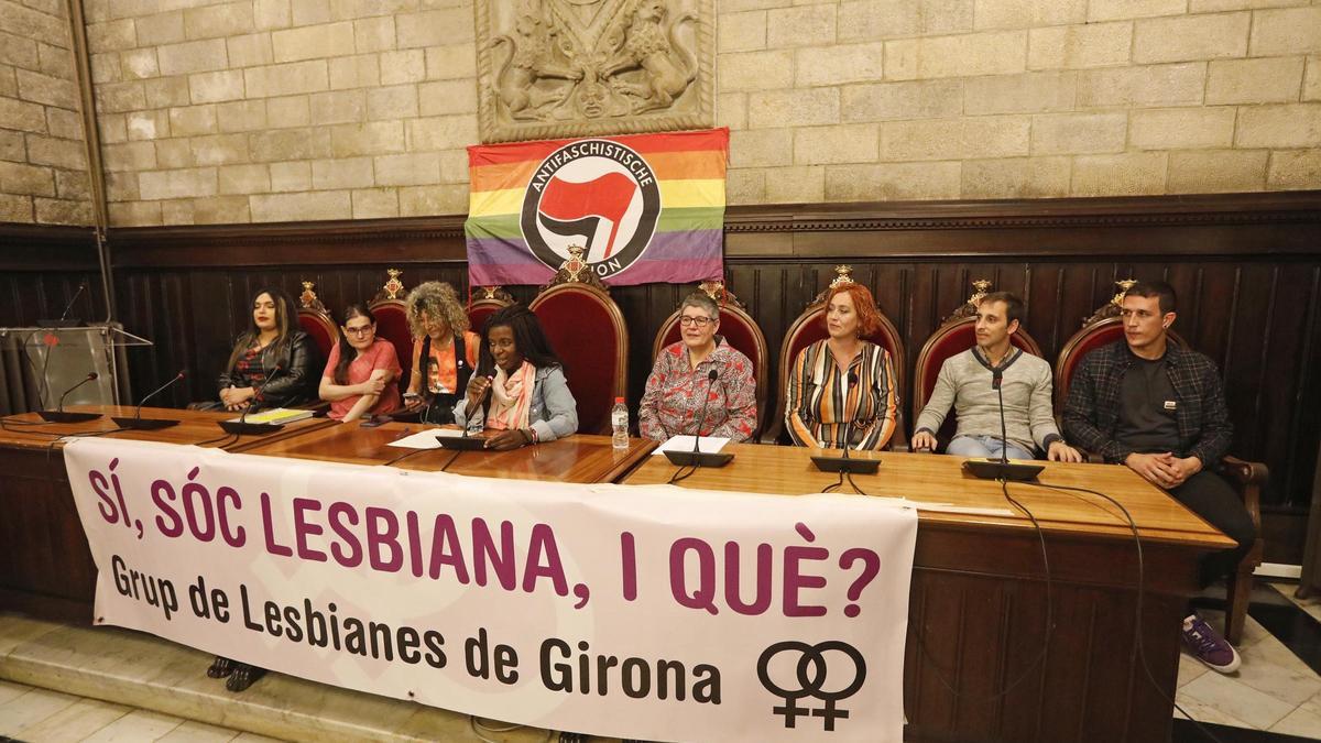 Entrega del Premi Girona Orgullosa a Agustina Pararols
