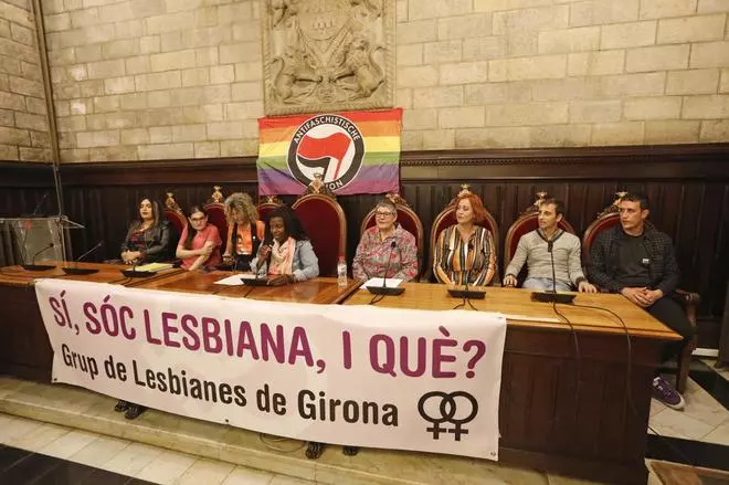 Entrega del Premi Girona Orgullosa a Agustina Pararols