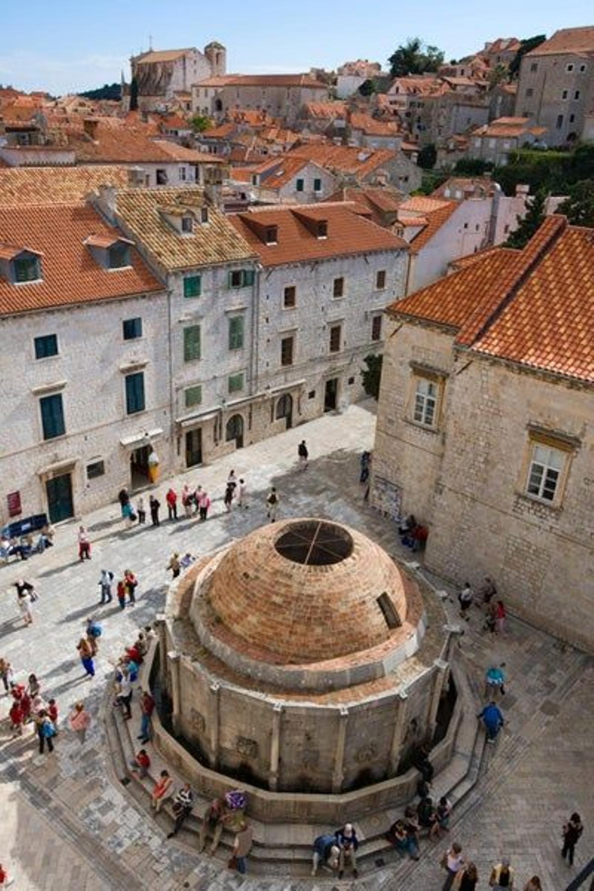 Casco Antigua de Dubrovnik con la calle principal denominada Placa.