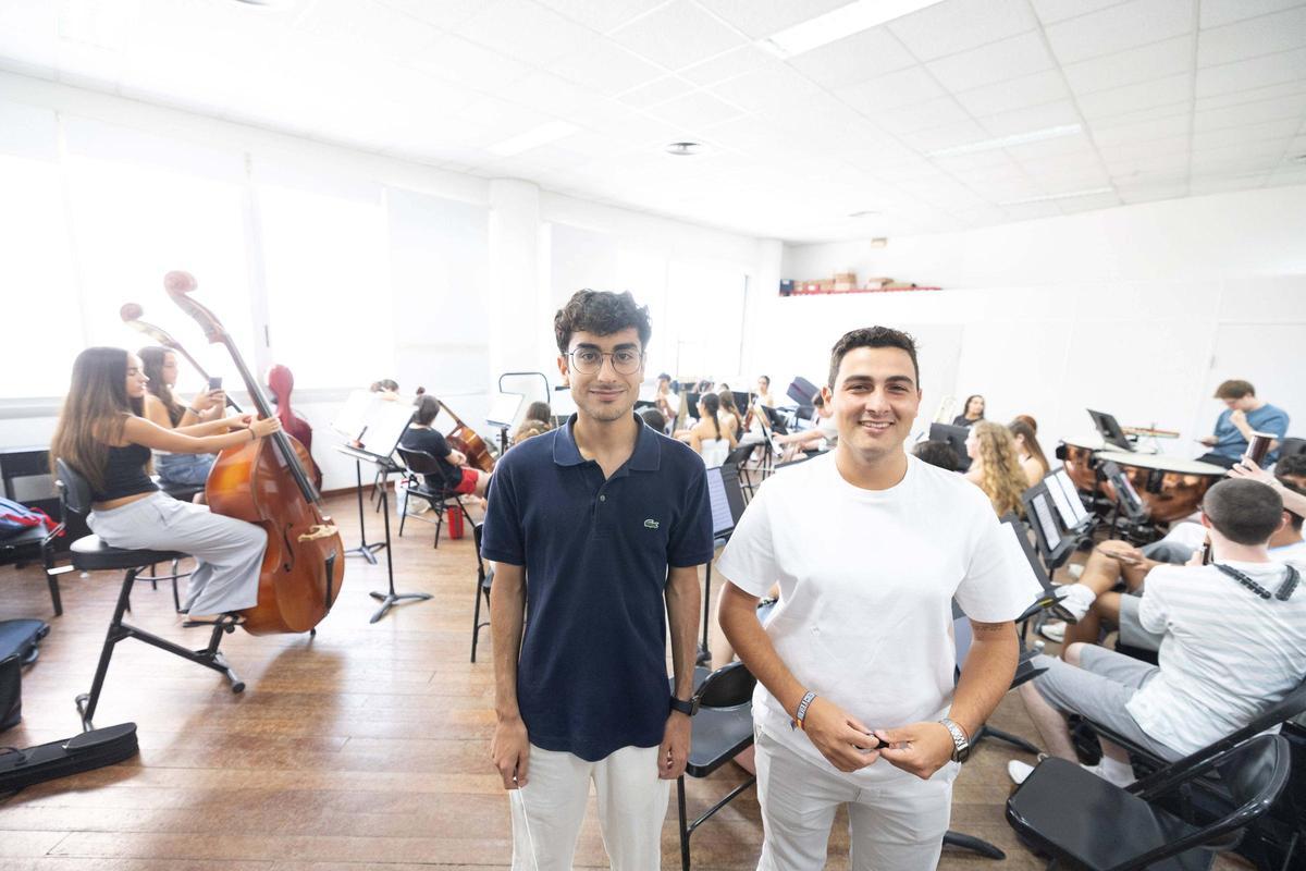 La Jove Orquestra Simfònica Pitiüsa prepara su próximo concierto en Can Ventosa