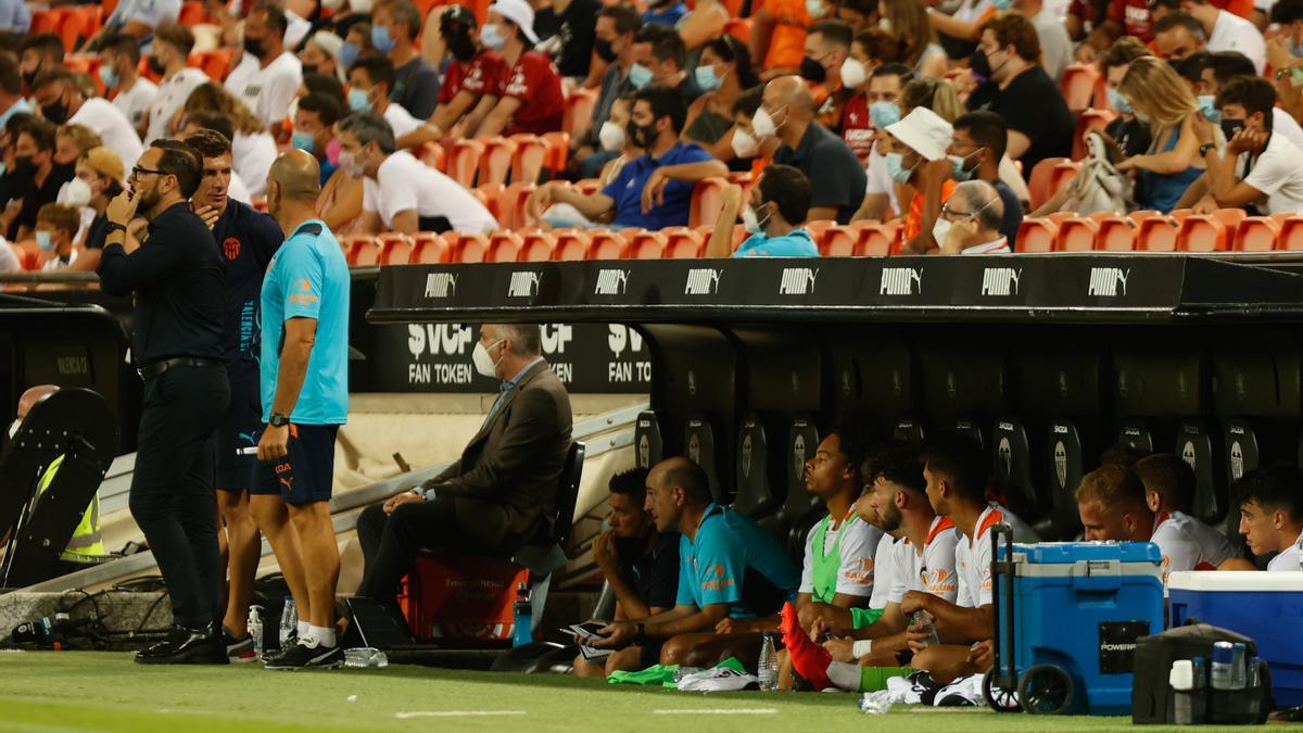 Valencia - Getafe: el estreno de Liga, en imágenes