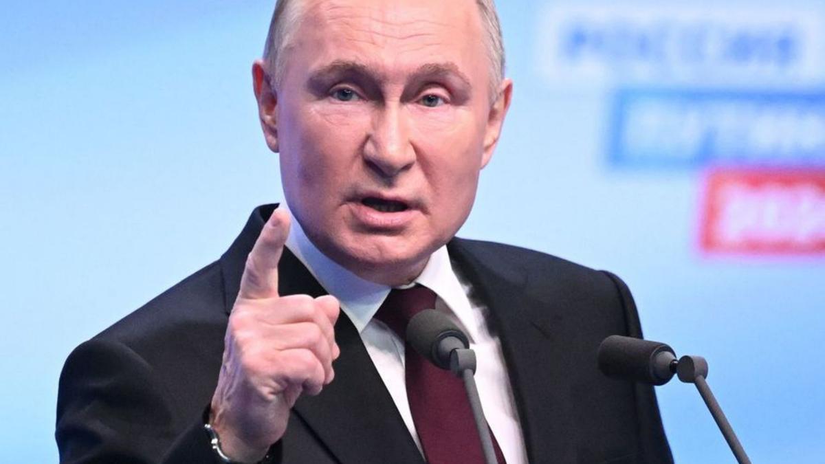 El president rus, Vladímir Putin.