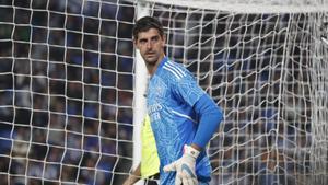 El portero del Real Madrid, Thibaut Courtois durante esta temporada