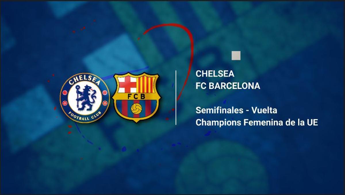Chelsea FC - FC Barcelona: horario y dónde ver por TV el partido de la Champions Femenina de la UEFA