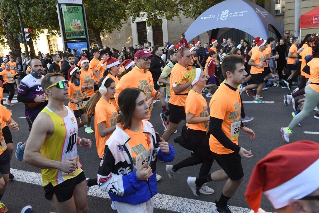 La San Silvestre 2025 en Murcia, en fotografías