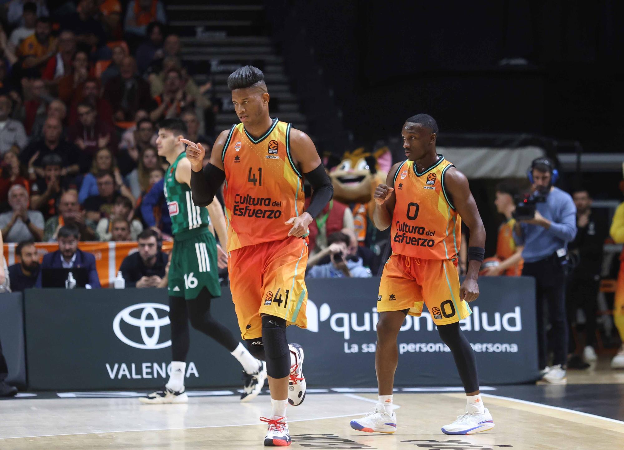 Las mejores imágenes del Valencia Basket - Panathinaikos